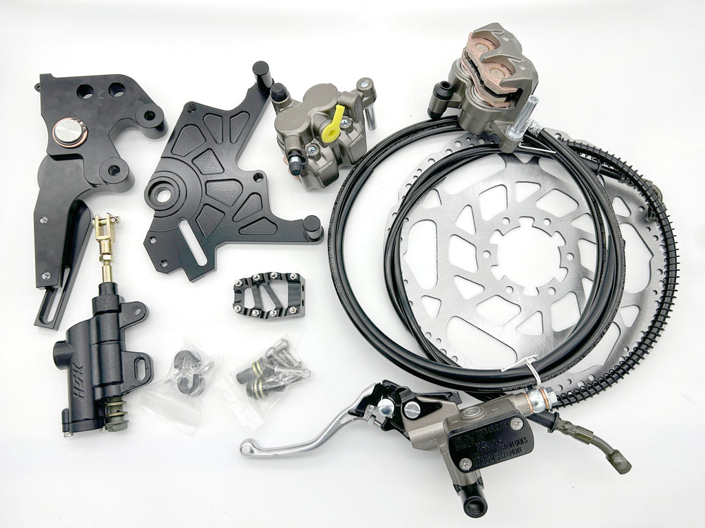 Dual Brake Kit (Foot Brake + Handbrake) Surron Eride