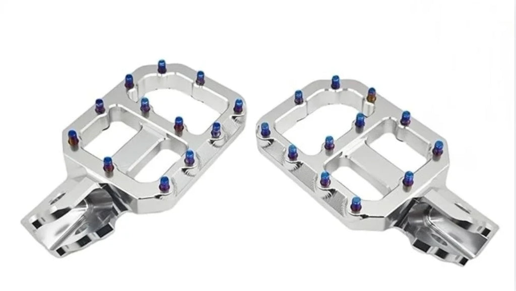 Chrome Wide Pegs (PreOrder)