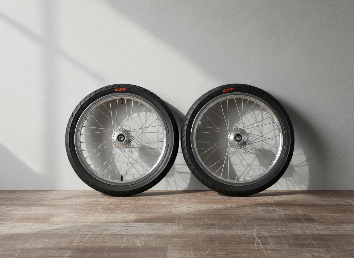 Chrome Talaria XXX/MX3/MX4 Supermoto Wheelset
